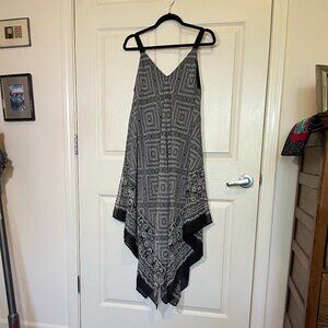 Christina B dress.  Size Large.  Black and white